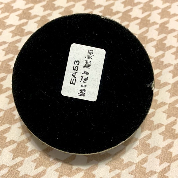 NWOT. World Buyers peacock under glass paper weight or table/desk decor. - Picture 3 of 4